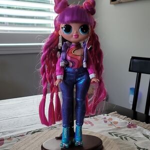 L.O.L. Surprise! Doll with Pink Hair and Blue Outfit